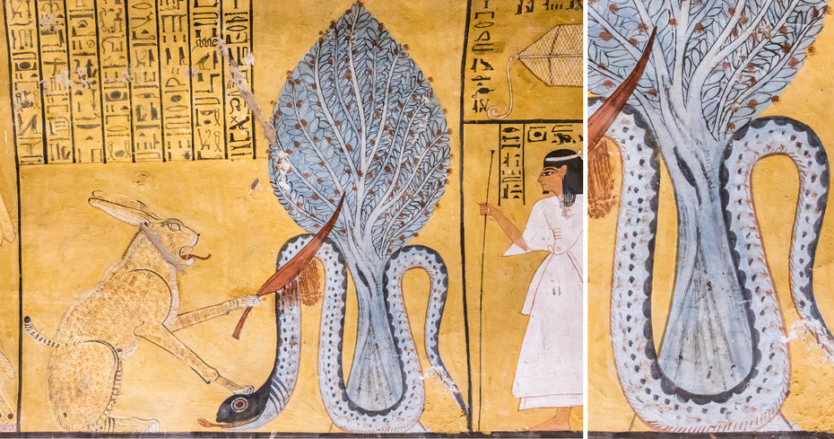 Apep Apophis Great Serpent Ancient Egyptian God Underworld